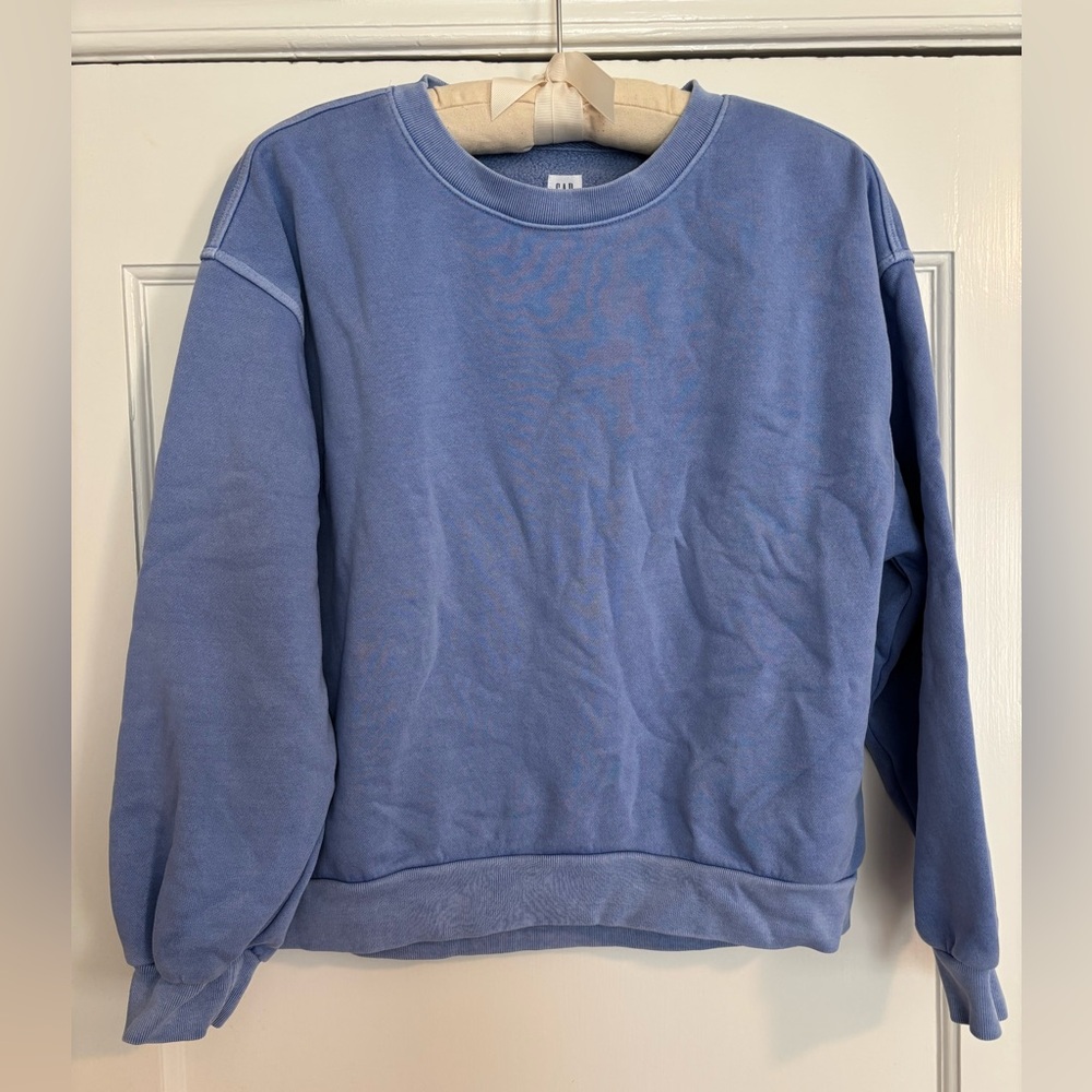 GAP Kids Light Blue Pullover Sweatshirt
